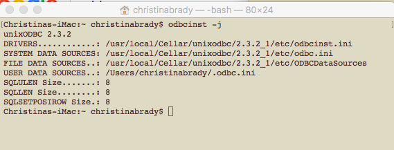 unixodbc isql batch script example